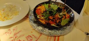 We always eat well here at Karam in Buchloe