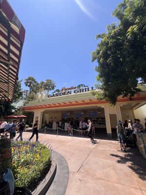Garden grill   at Disneyland - Paradise Garden Grill in Anaheim