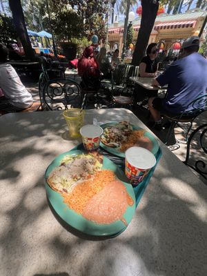 2 orders of the huarache   at Disneyland - Paradise Garden Grill in Anaheim