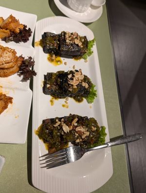 stinky tofu at Tianchu Miaoxiang - Tsinghua in Beijing
