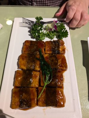seafood tofu at Tianchu Miaoxiang - Tsinghua in Beijing