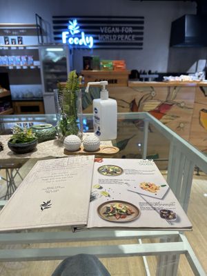   at Foody Vegan Cuisine and Cafe in Ulaanbaatar