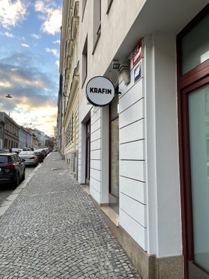 View from outsidee  at Krafin in Prague