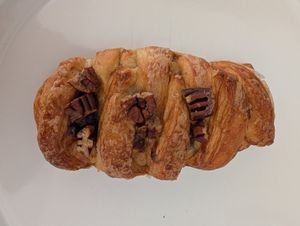 Maple and pecan plait at Krafin in Prague