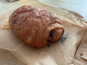 Pain au chocolate at Krafin in Prague