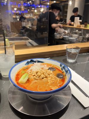Hazelnut tantanmen  at Afuri in Kutchan