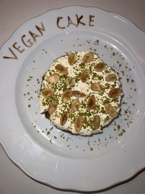 Vegan desserts are available in their menu  at Almayass in Riyadh