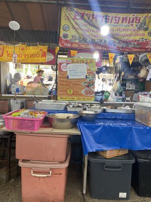Food stall   at Youta Vegan Foods in Bangkok