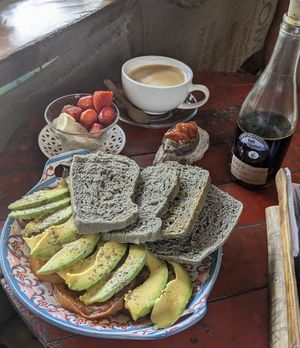 Vegano Tostada 15k at Café Taganga in Santa Marta