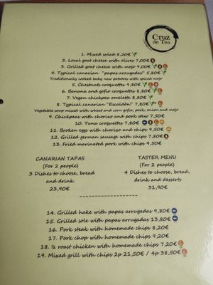  at Cruz de Tea in Tenerife