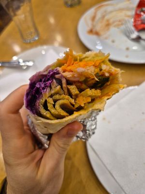 Seitan durum (wrap) at Vefa Restaurant in Mannheim