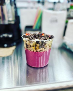 Pink Sky Joy Acai Bowl at Cup of Joy in Pottstown
