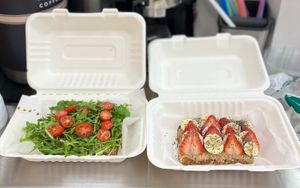 Toast’s Avocado and Almond Butter  at Cup of Joy in Pottstown