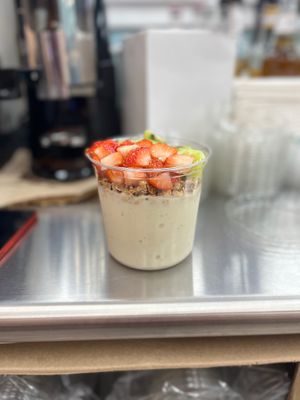 Coconut base bowl. Vegan, Gluten Free, Sugar Free and no Ice at Cup of Joy in Pottstown