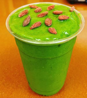 Pure Green Smoothie. Vegan and delicious  at Cup of Joy in Pottstown