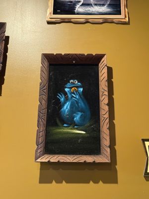 Fun art everywhere! at The Tiny Pony Tavern in Yucca Valley