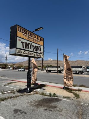 I love this place! at The Tiny Pony Tavern in Yucca Valley