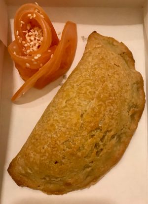Empanada (tasty and big! 12 cm) at DaTerra - Matosinhos in Matosinhos