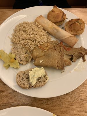 seitan buffet at DaTerra - Matosinhos in Matosinhos