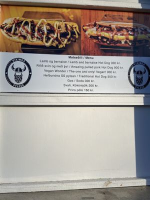   at Víkinga Pylsur - Kiosk in Reykjavik