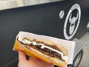   at Víkinga Pylsur - Kiosk in Reykjavik