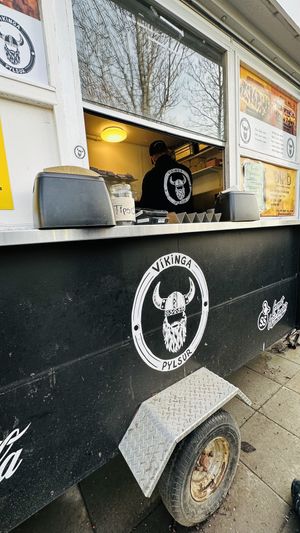   at Víkinga Pylsur - Kiosk in Reykjavik