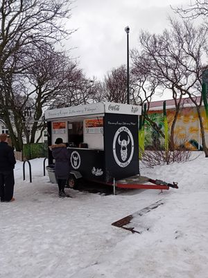  at Víkinga Pylsur - Kiosk in Reykjavik