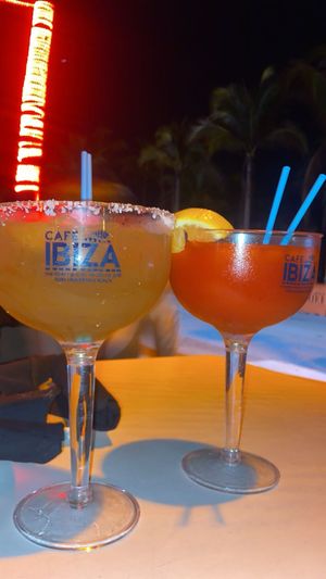 vegan late night snack   at Cafe Ibiza in Fort Lauderdale