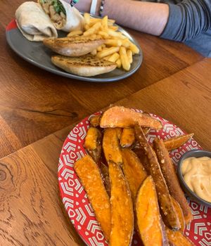   at Nando's in East London