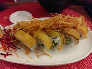 Katara roll at Guelosushi in Liberia