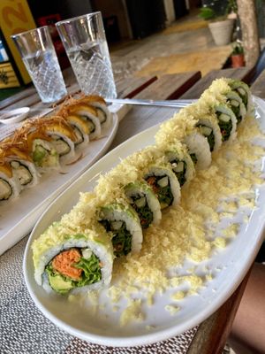 Green Roll  at Guelosushi in Liberia