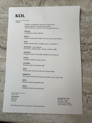   at KOL Restaurant in London