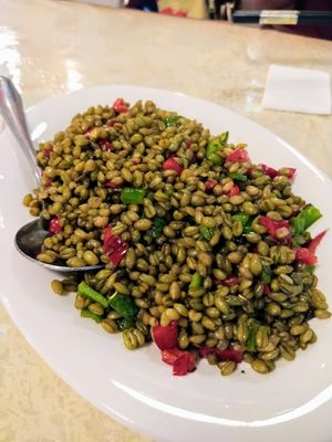 Stir Fried Wheatberry at Water Lotus 清水荷花食坊 - 武侯祠 in Chengdu