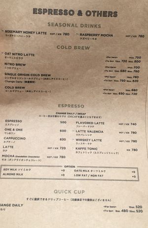   at Verve Coffee Roasters in Tokyo