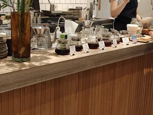 Try before you buy, hipsters love it at Verve Coffee Roasters in Tokyo