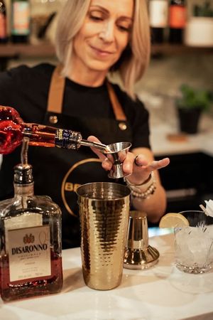 Great wine and cocktail menu.  at Bellona in Toronto