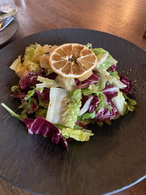 Simple salad but perfect  at Bellona in Toronto