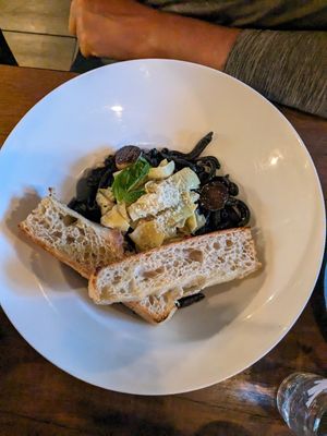 Casarecce Nero at Bellona in Toronto