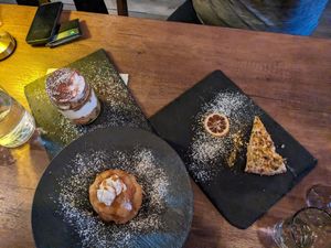 Desserts at Bellona in Toronto