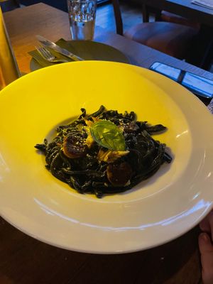 Casarecce Nero at Bellona in Toronto