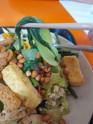 Mixed veggies at Am Thuc Chay in Ho Chi Minh City