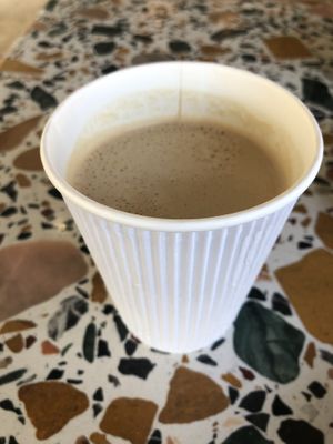 Soya cappuccino   at Circle Café - Jumeirah Islands in Dubai