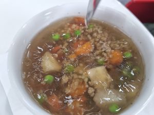 Quinoa veggie soup at Neo Eón in Zvolen