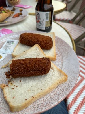 Croquettes  at Cafe Waterloo in Amsterdam