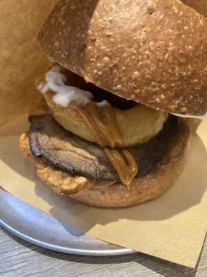 Portobello and Tempeh boa    at Cutting Onions in Kowloon