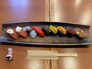 Vegan sushi  at Chirashiya - ちらし寿司のちらしや  in Kamakura