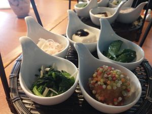 The picked cucumber on particular was amazing at Chirashiya - ちらし寿司のちらしや  in Kamakura