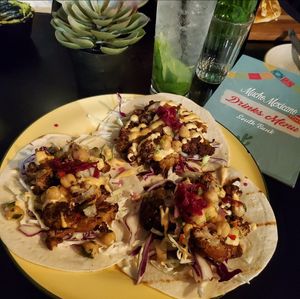 Vegan tacos were FIRE. at Mucho Mexicano in South Brisbane