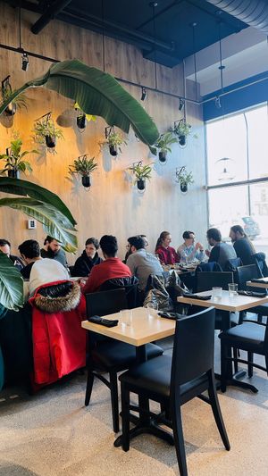 They have space for big group at Shushu Haru  in Montreal