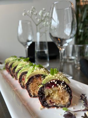 Black Angel Maki, so yummy at Shushu Haru  in Montreal